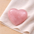 Rose Quartz Crystal Heart