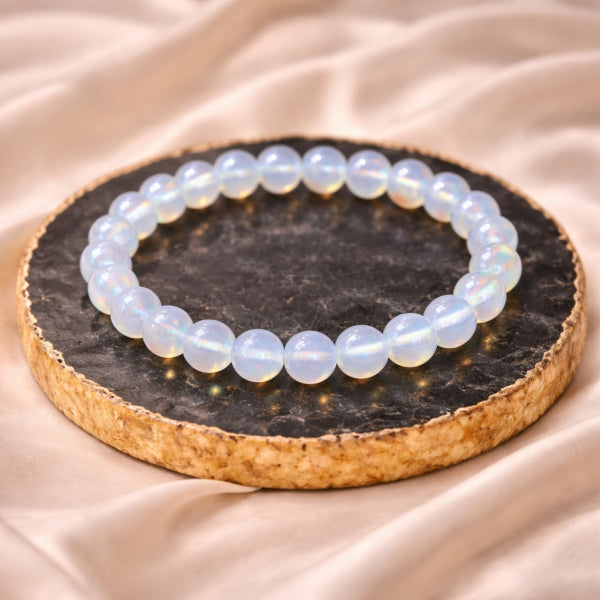 Opalite Glass Bracelet