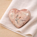 Rhodochrosite Crystal Heart