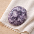 Lepidolite Palm Stone