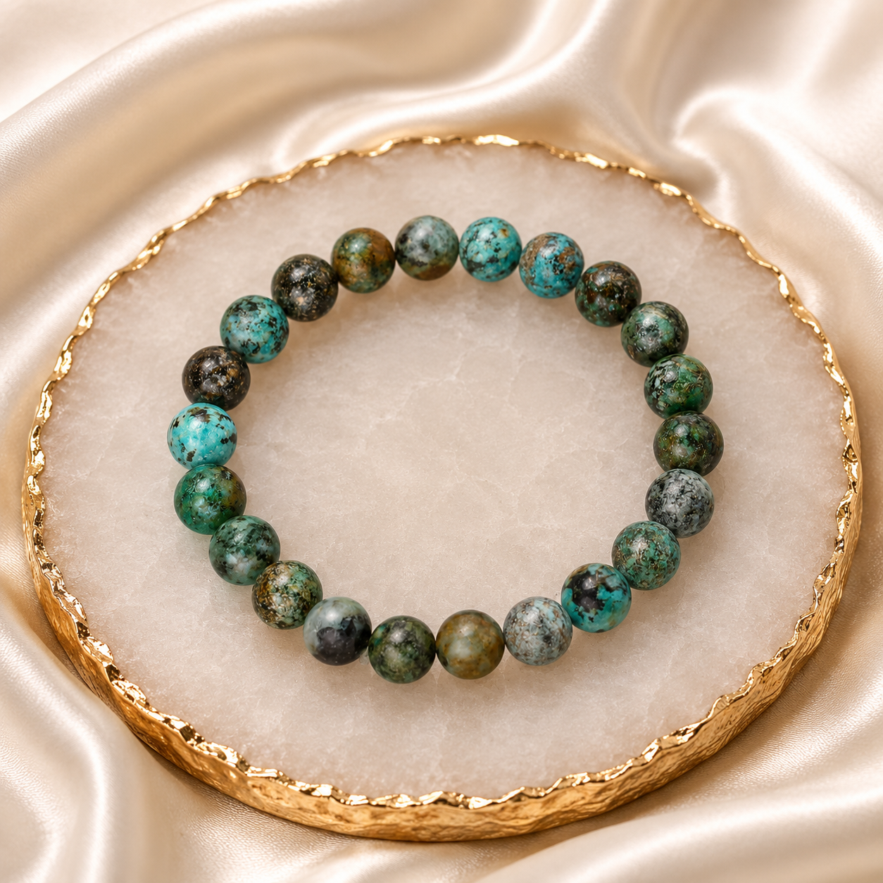 African Turquoise Bracelet