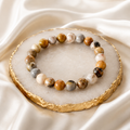 Crazy Lace Agate Bracelet