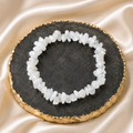 White Moonstone Chips Bracelet