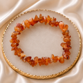 Red Carnelian Chips Bracelet