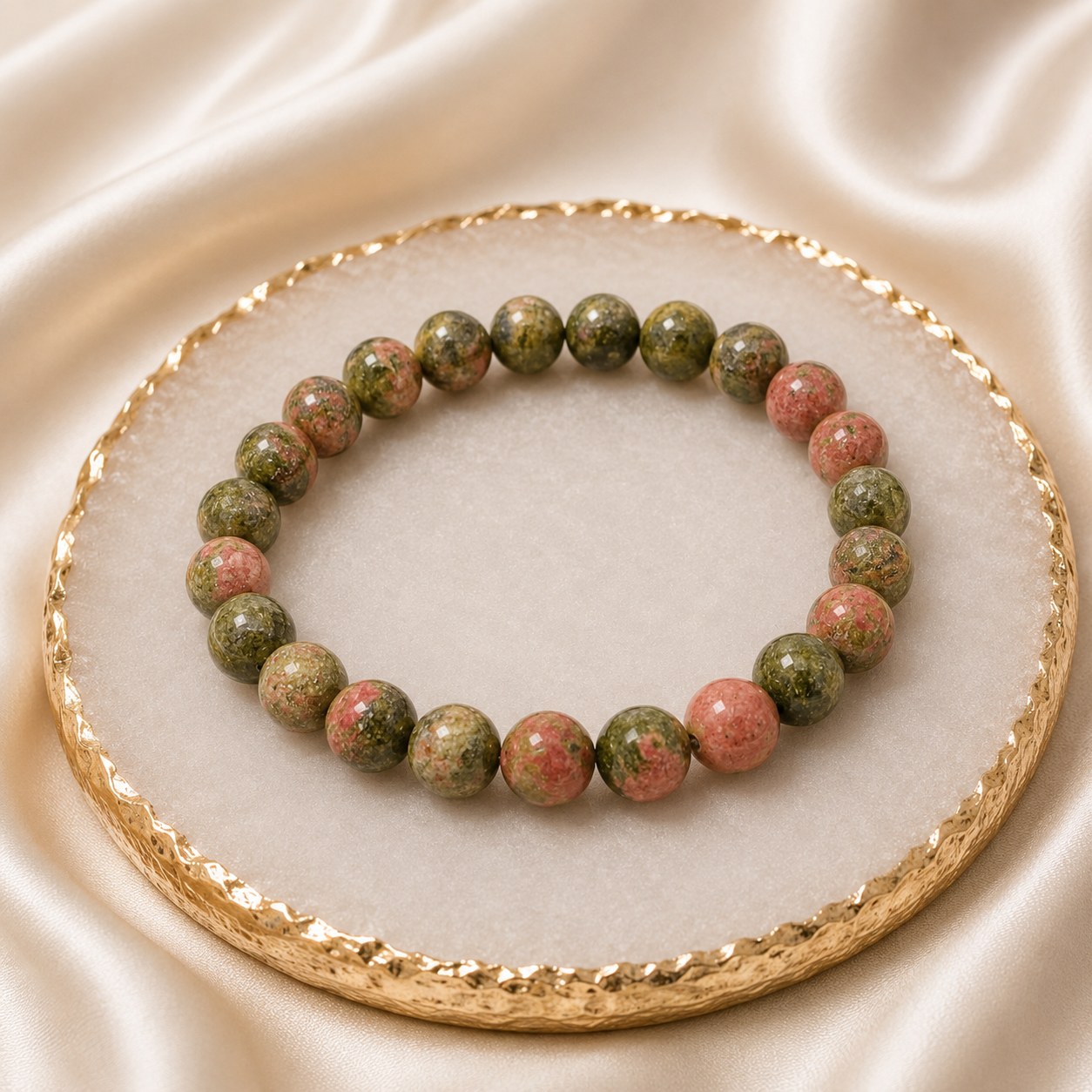 Unakite Bracelet