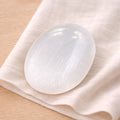 Selenite Palm Stone