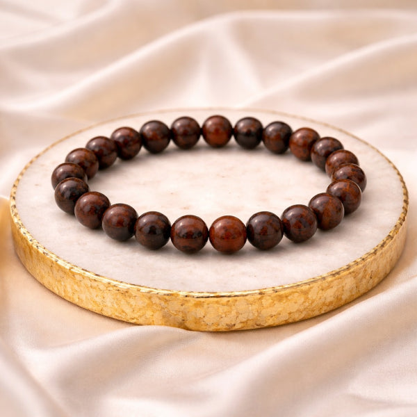 Mahogany Obsidian Bracelet
