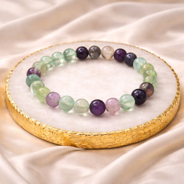 Multi Fluorite Bracelet