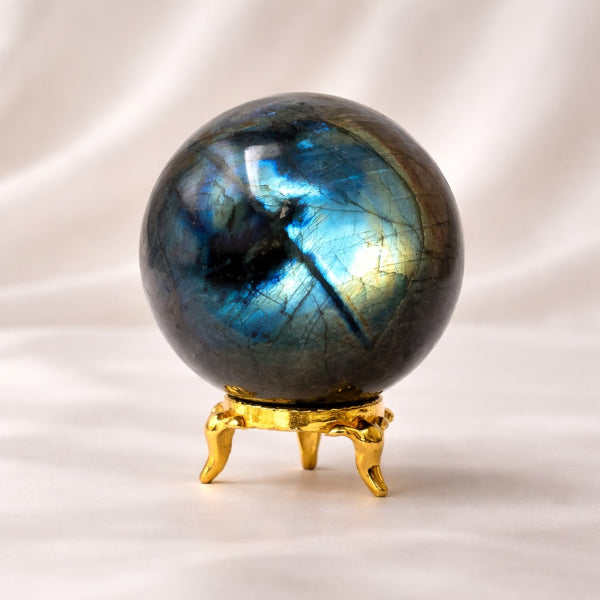 Labradorite Crystal Sphere